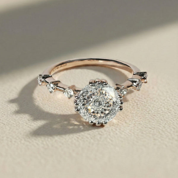 Malkin Vienna Trilogy 4.1 Ct Three Stone Ring