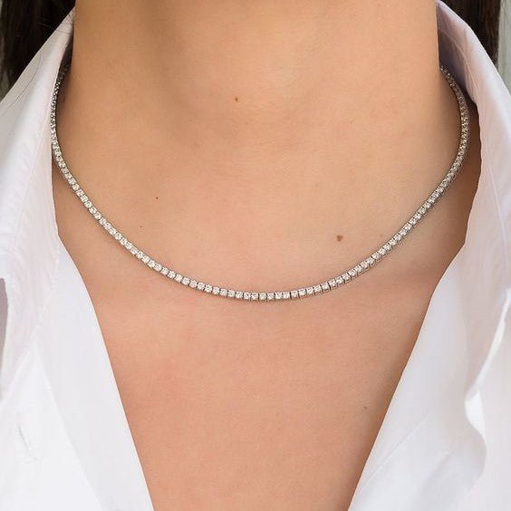 Eternal 13.5 carat Tennis Necklace (10-cent each)