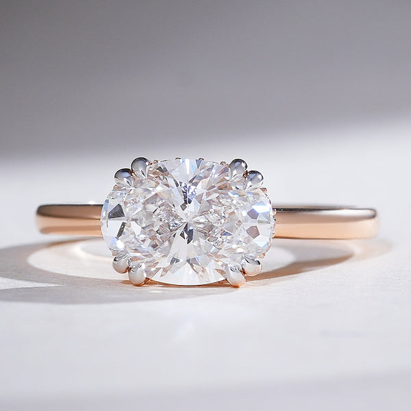 Lysara Oval Solitaire Ring