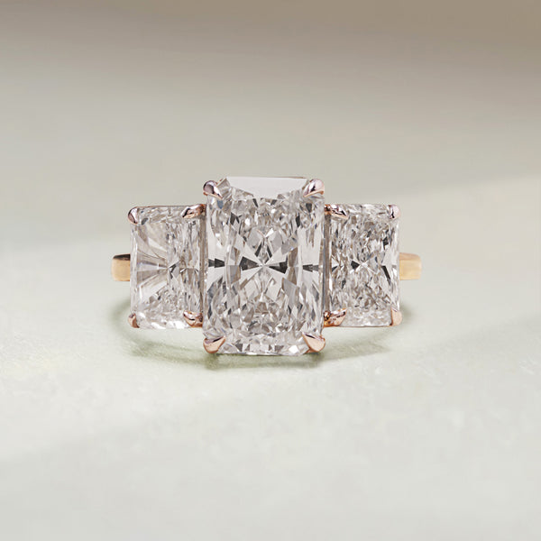Triple Radiance 5 Ct Three Stone Ring
