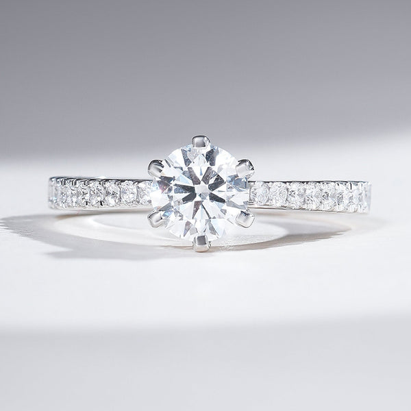 1 Ct Everlasting Love Round Solitaire Ring