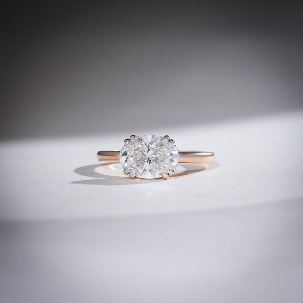 Lysara Oval Solitaire Ring