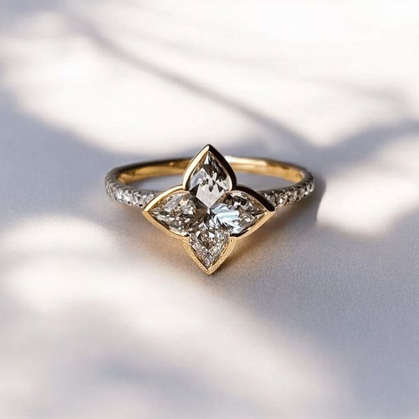 2 Ct Bloomingdale Lily Cut Solitaire Ring