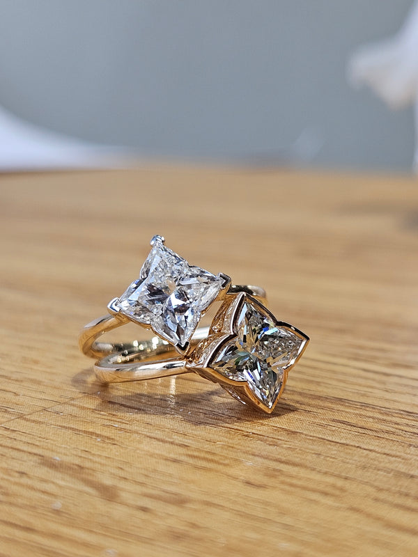 2 Ct Bloomingdale Lily Cut Solitaire Ring