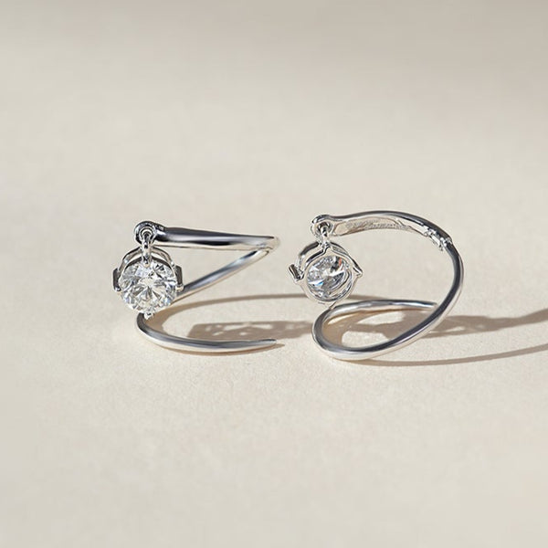 Spiraluxe Illusion Spiral Earrings