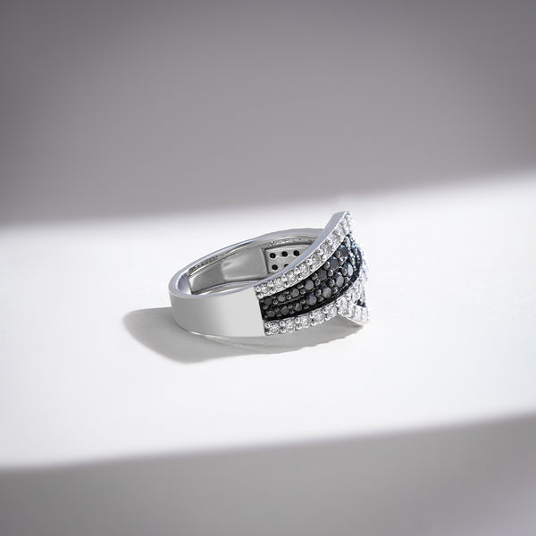 Black and White Ring 1