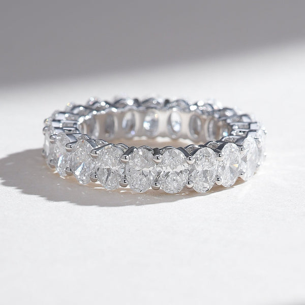 Iconic 5 Ct Oval Eternity Band