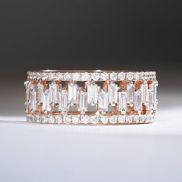 Fortress 2.6 Ct Eternity Band