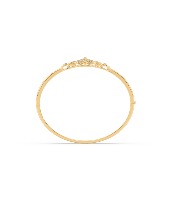 True Diamond Pretty Bloomer Bangle & Bracelet