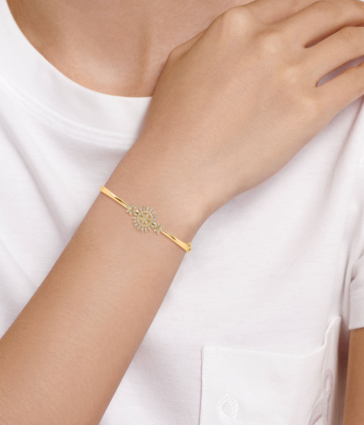 True Diamond Rising Sun Bangle & Bracelet