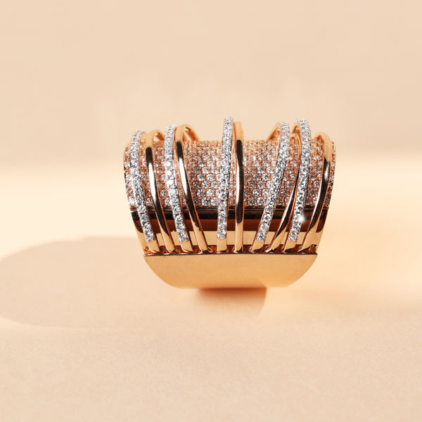 Ziba 3 Ct Cocktail Ring