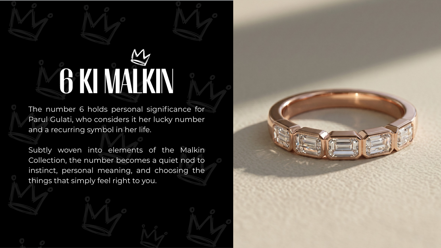 Malkin Five Petal Flora Promise Ring