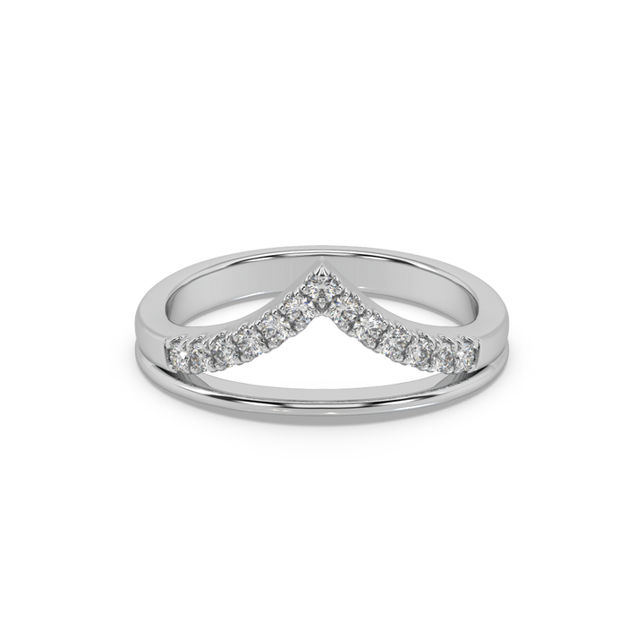 Lab Diamond Zen Stackable Cocktail Ring