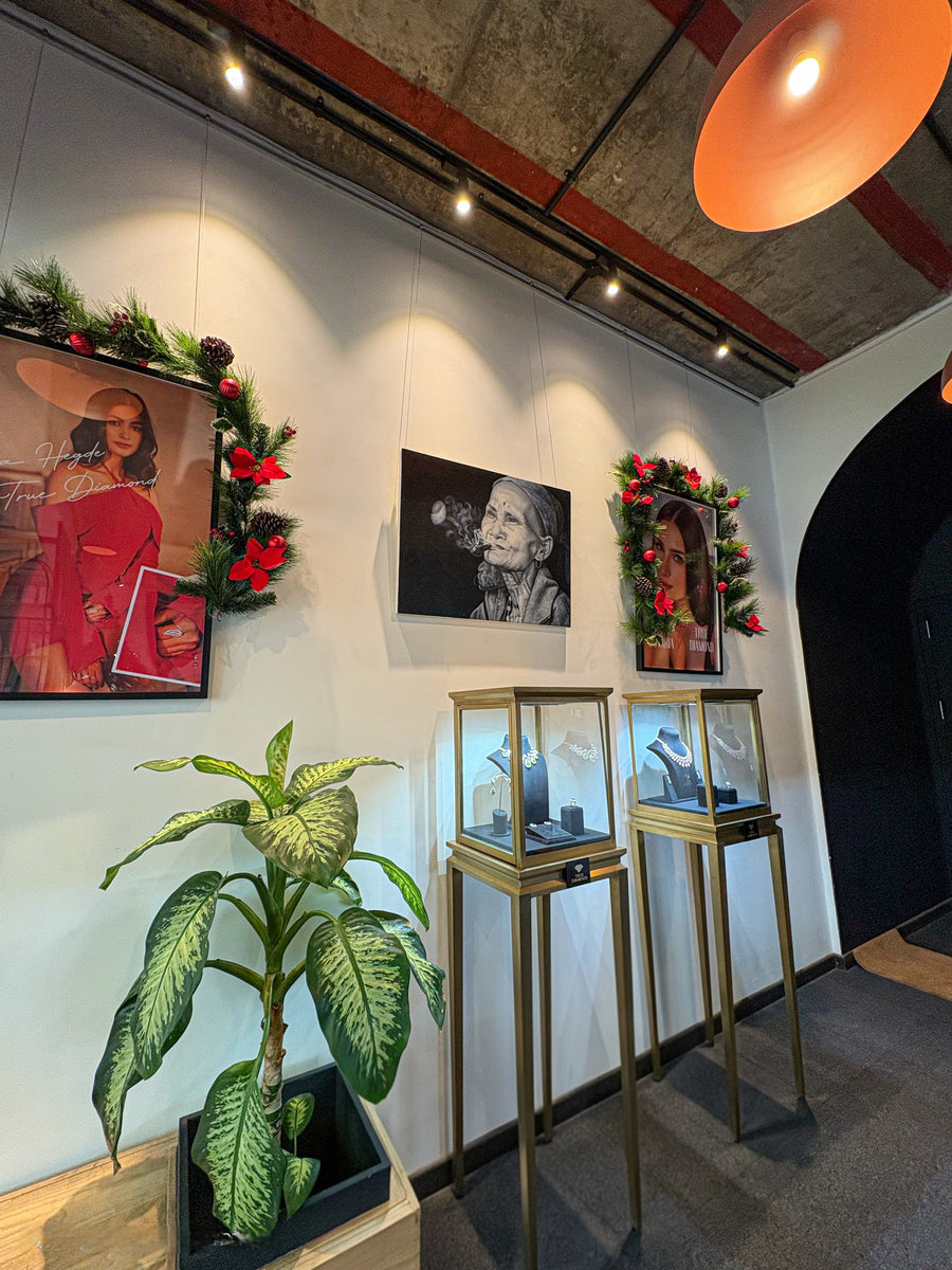 Inside the True Diamond store in Dadar West, Mumbai
