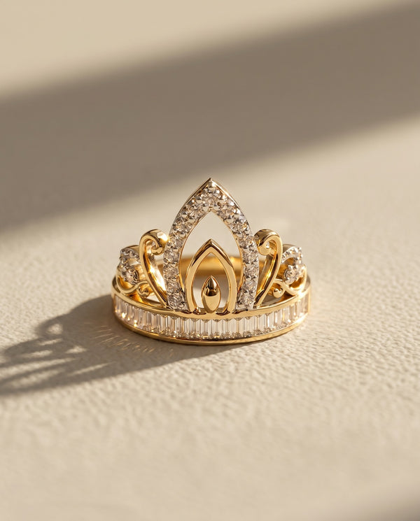 Malkin Aurel Tiara statement Ring, part of the Malkin Collection edit
