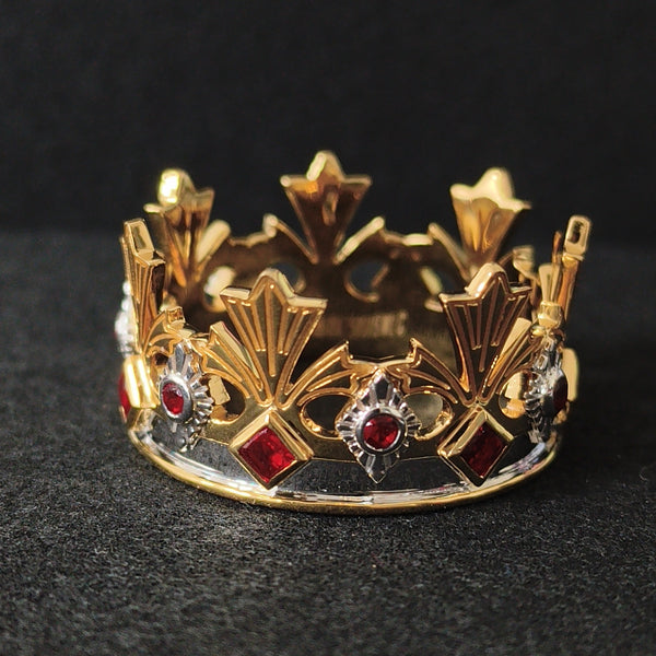 Emperor Crown Mens Ring