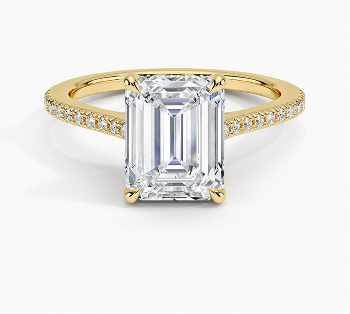 Forever Love 2 Carat Emerald Solitaire Ring