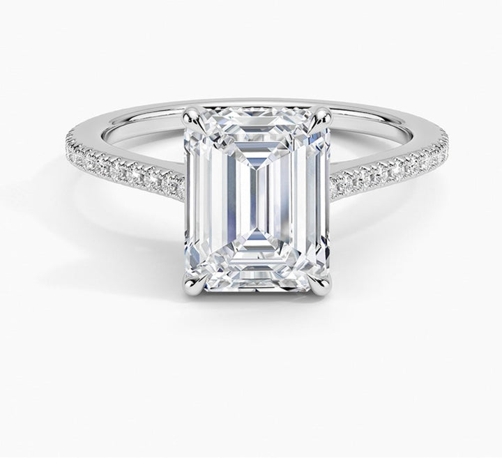 Forever Love 2 Carat Emerald Solitaire Ring