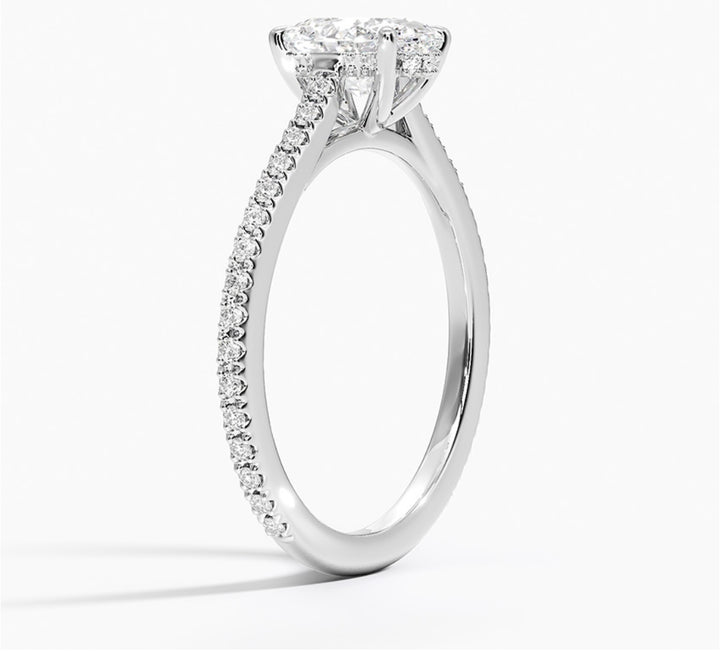 Forever Love 1 Carat Oval Solitaire Ring