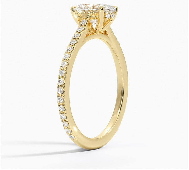 Forever Love 1 Carat Oval Solitaire Ring