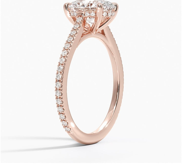 Forever Love 2 Carat Oval Solitaire Ring