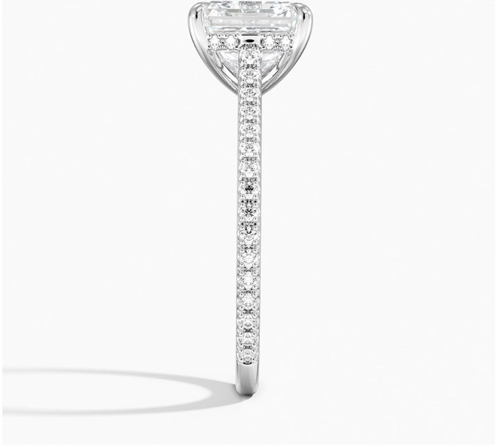 Forever Love 2 Carat Asscher Solitaire Ring