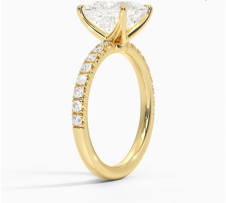 Eternal Promise 2 Carat Princess Solitaire Ring