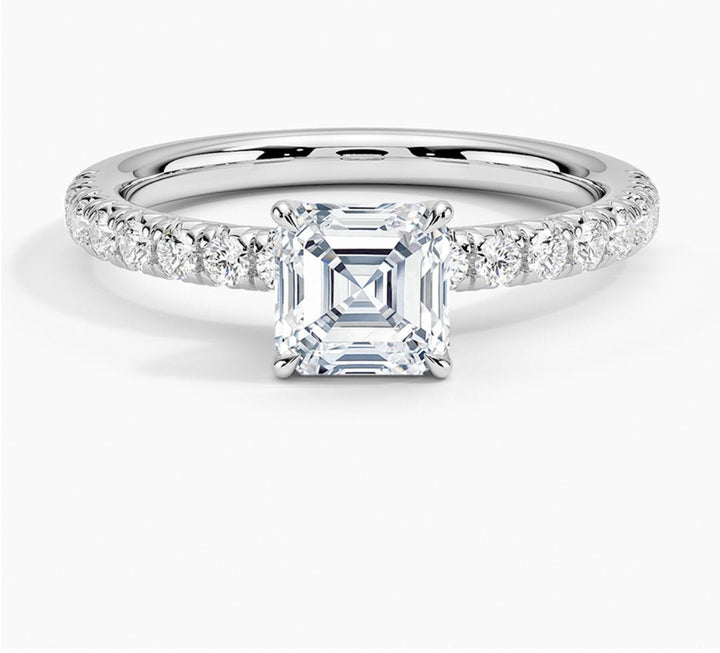 Eternal Promise 1 Carat Asscher Solitaire Ring