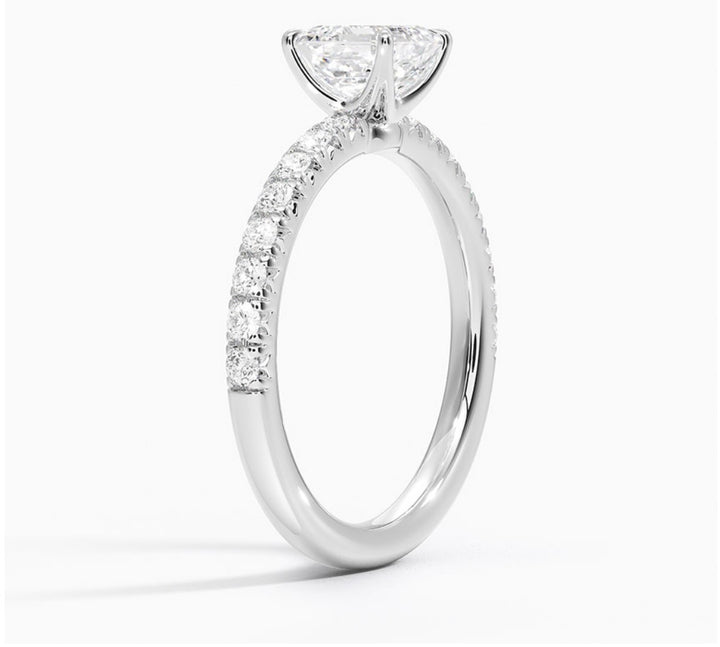 Eternal Promise 1 Carat Asscher Solitaire Ring