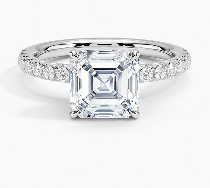 Eternal Promise 2 Carat Asscher Solitaire Ring