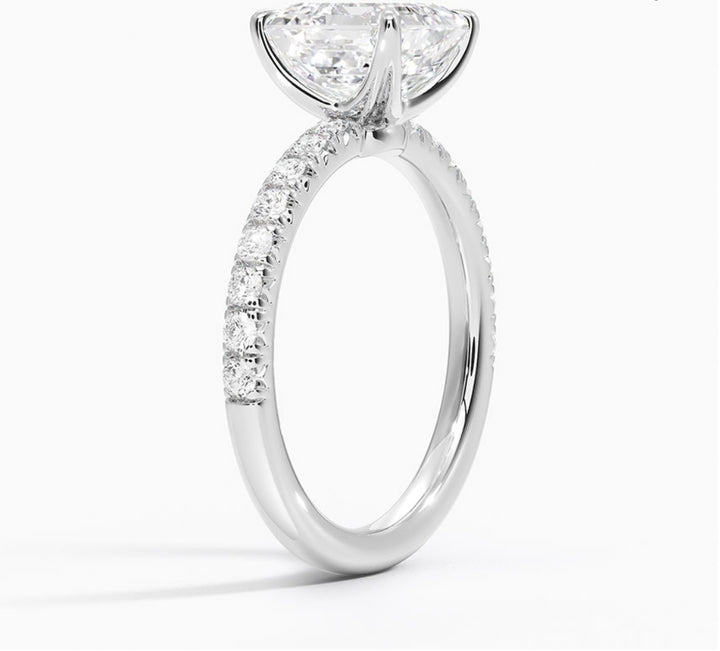 Eternal Promise 2 Carat Asscher Solitaire Ring