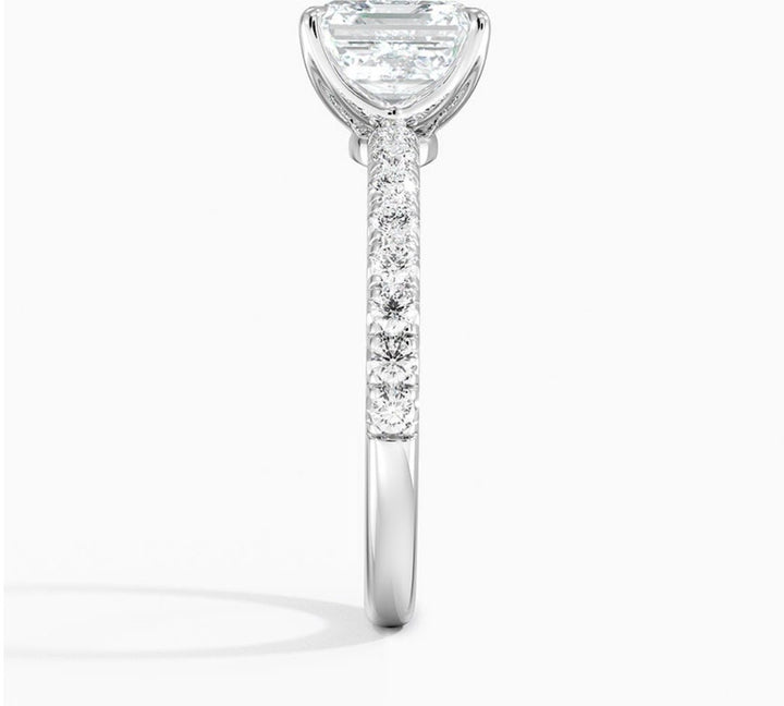 Eternal Promise 2 Carat Asscher Solitaire Ring