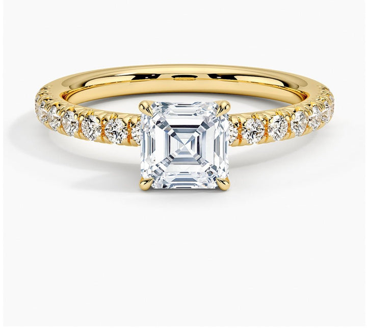 Eternal Promise 1 Carat Asscher Solitaire Ring