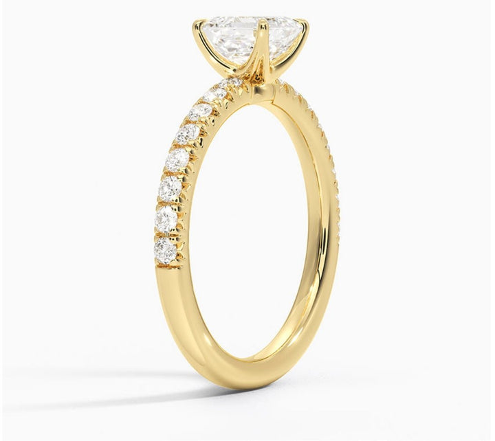 Eternal Promise 1 Carat Asscher Solitaire Ring