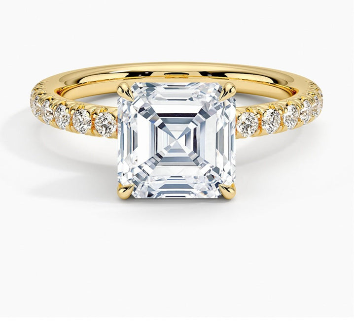 Eternal Promise 2 Carat Asscher Solitaire Ring