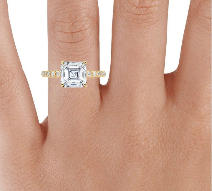 Eternal Promise 2 Carat Asscher Solitaire Ring