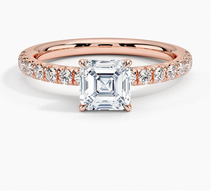 Eternal Promise 1 Carat Asscher Solitaire Ring