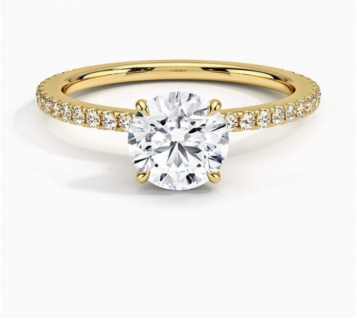 Hidden Harmony 1 Carat Solitaire Ring