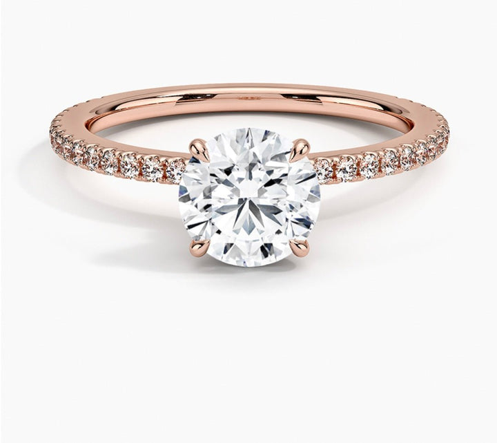 Hidden Harmony 1 Carat Solitaire Ring