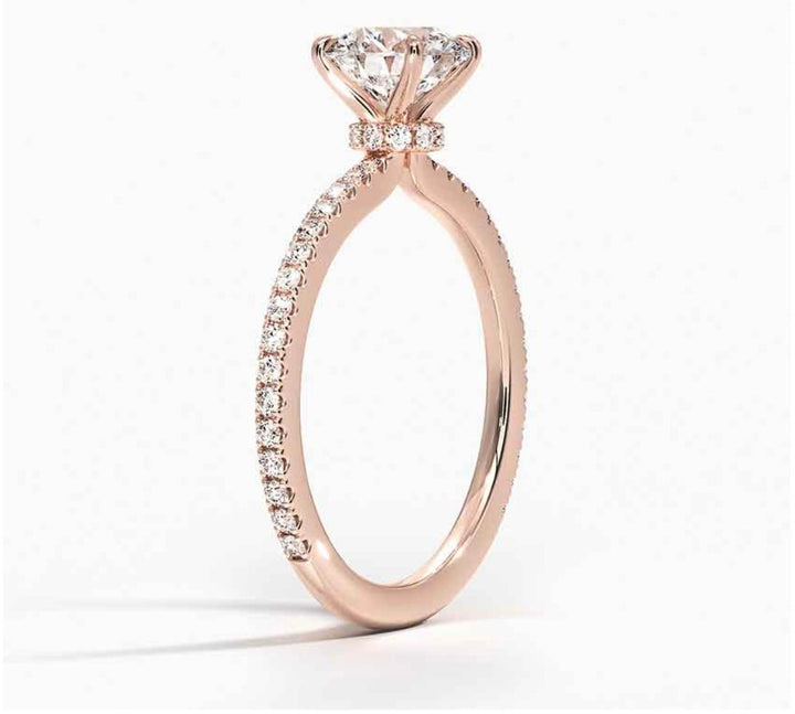 Hidden Harmony 1 Carat Solitaire Ring