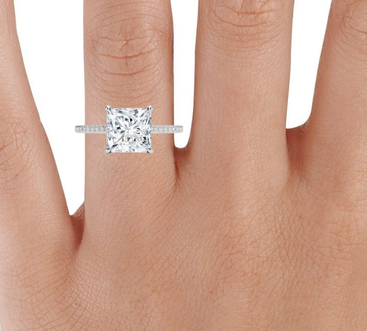 Forever Love 2 Carat Princess Solitaire Ring