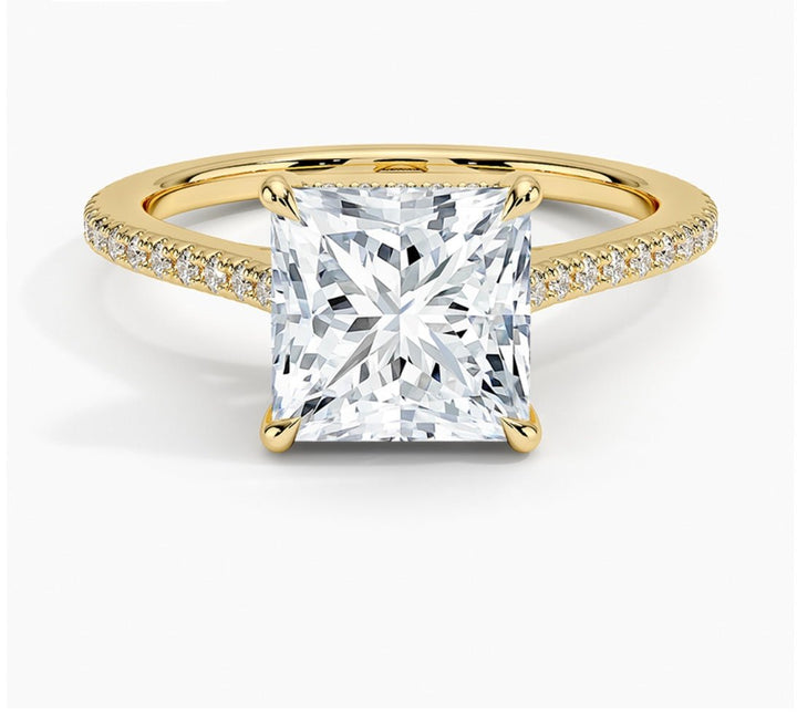 Forever Love 2 Carat Princess Solitaire Ring