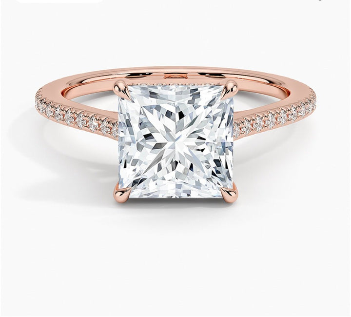 Forever Love 2 Carat Princess Solitaire Ring