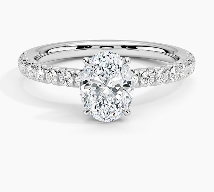 Eternal Promise 1 Carat Oval Solitaire Ring