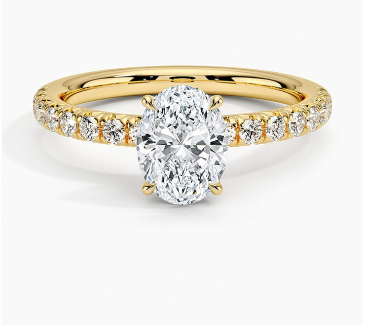 Eternal Promise 1 Carat Oval Solitaire Ring