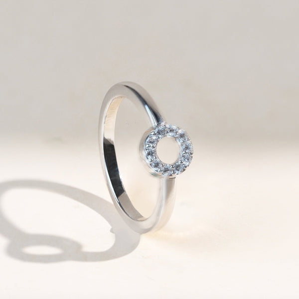 0.1 Ct Little Halo Ring