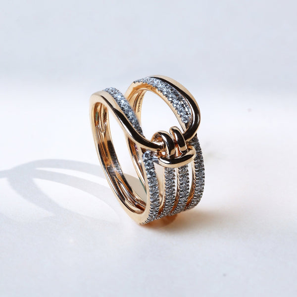 Twisted Knot Promise Ring