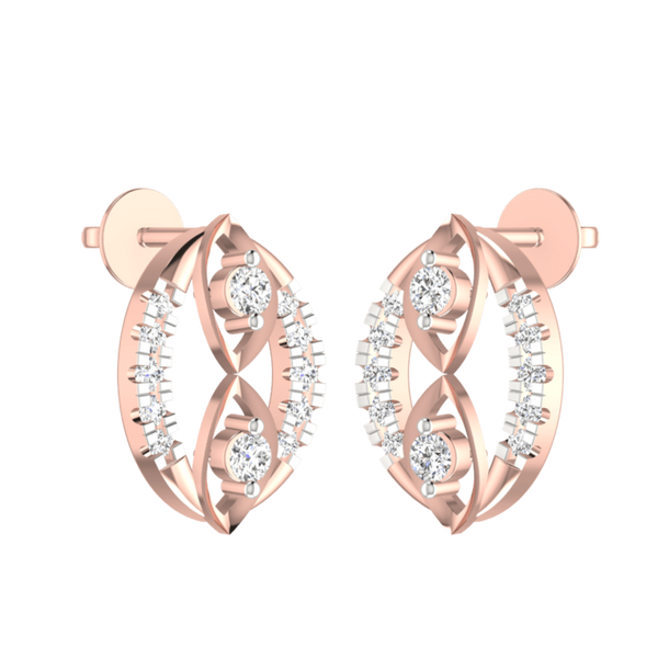 Opulent Diamond Earrings