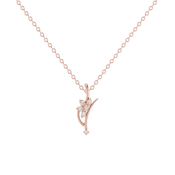 Minimalist Diamond Pendant