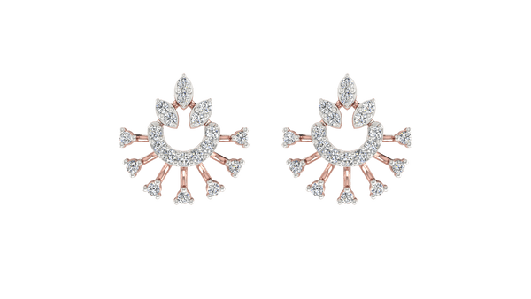 Natures Elegance Diamond Earrings